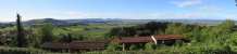 Panorama über die eite Landschaft der Baar